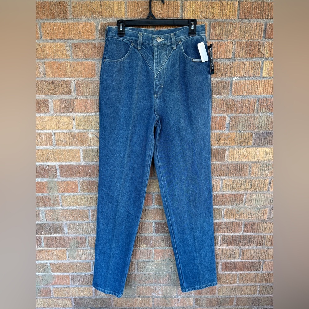 NOS Vintage Rough Rider Jeans 13/14 Circle T Western Rodeo High Waist 34 Inseam